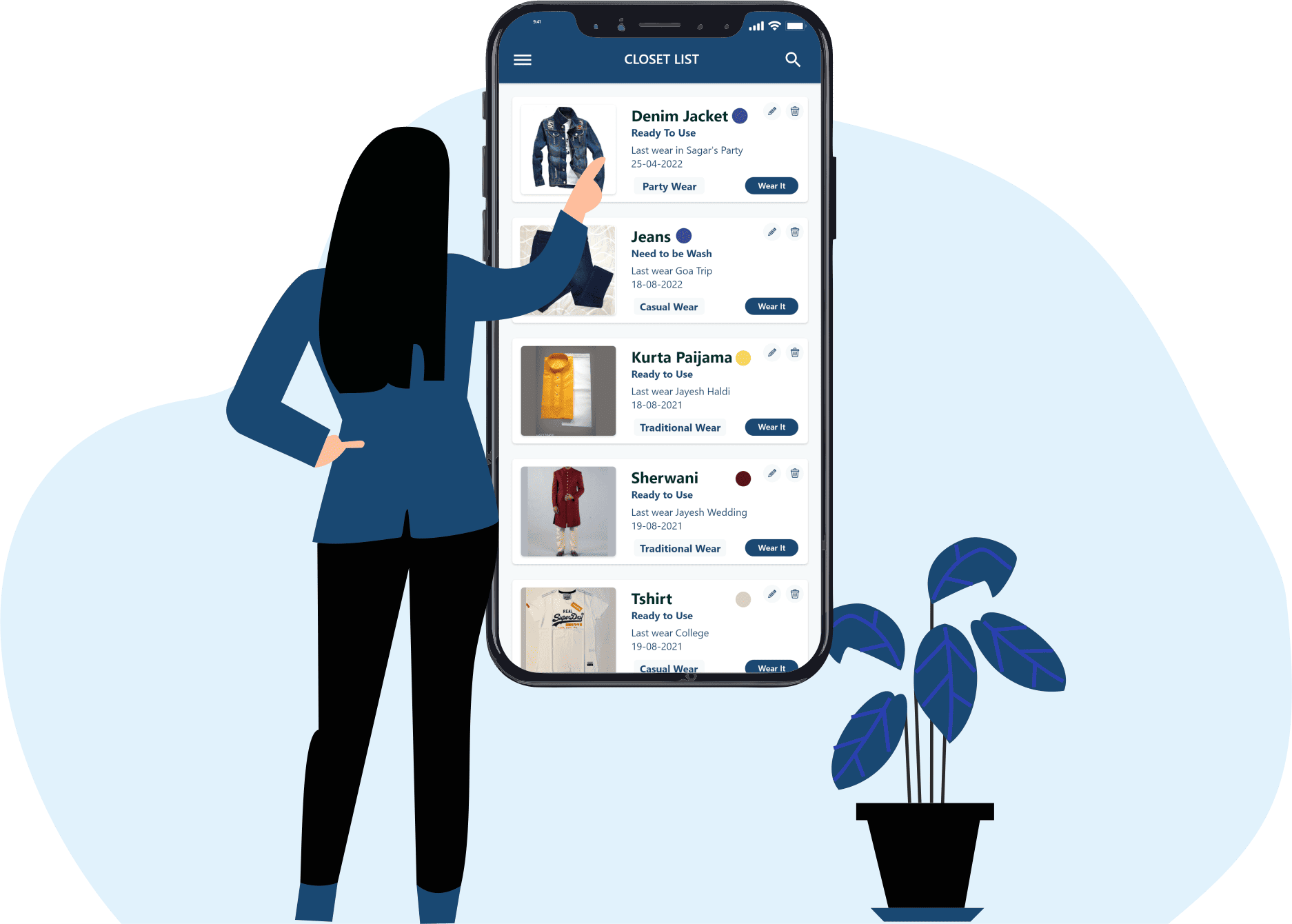 My Wardrobe App